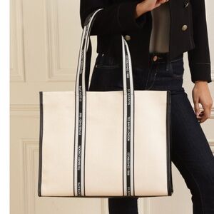 Ted Baker Black and Cream Tote Bag